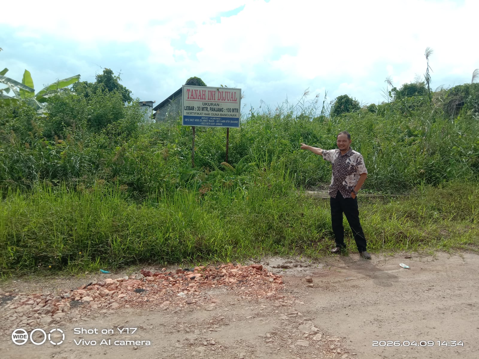 Dijual Tanah Kosong